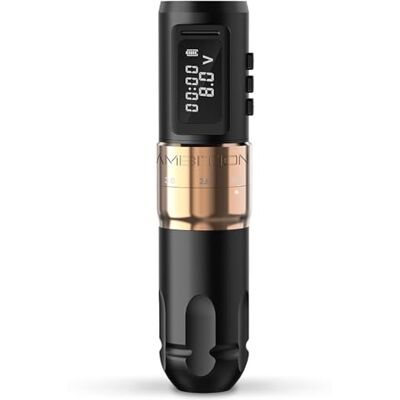 Ambition MARS-U Draadloze tattoo-machine met instelbare slag roterende patroon tattoo-machine pen met 1800 mAh kernloze motor, digitaal led-display voor tattoo-artiesten Ambition MARS-U Draadloze tattoo-machine met instelbare slag roterende patroon tattoo-machine pen met 1800 mAh kernloze motor, digitaal led-display voor tattoo-artiesten