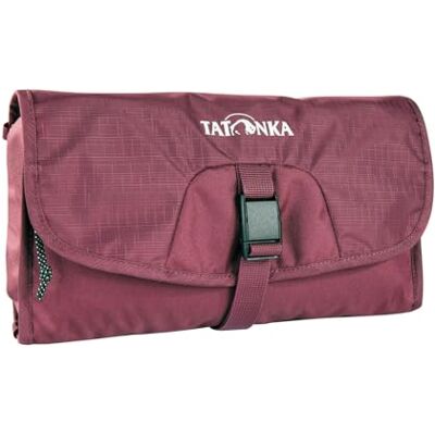 Tatonka Small Travelcare Toilettas om op te hangen, met vakken en spiegels, 25 x 17 x 4 cm, bordeauxrood Tatonka Small Travelcare Toilettas om op te hangen, met vakken en spiegels, 25 x 17 x 4 cm, bordeauxrood