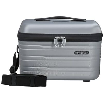 American Tourister Flashline Cosmetic Case, 36 cm, Zilver (Sky Silver) American Tourister Flashline Cosmetic Case, 36 cm, Zilver (Sky Silver)