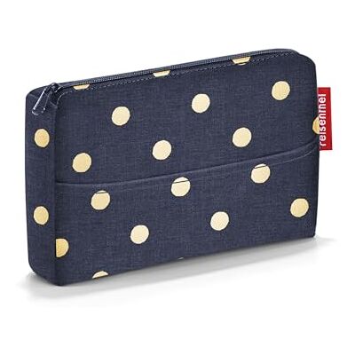 reisenthel Pocketcase Make-uptas, 18 cm, blauw met metallic stippen, compact reisenthel Pocketcase Make-uptas, 18 cm, blauw met metallic stippen, compact