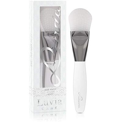 Luvia Cosmetics Luvia S502 Siliconenmaskerborstel Duo-kwasten voor maskers, maskers, oogmasker en serum Luvia Cosmetics Luvia S502 Siliconenmaskerborstel Duo-kwasten voor maskers, maskers, oogmasker en serum