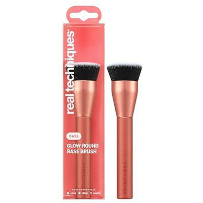 REAL TECHNIQUES Glow Round Base Make-upborstel, 1 stuk REAL TECHNIQUES Glow Round Base Make-upborstel, 1 stuk