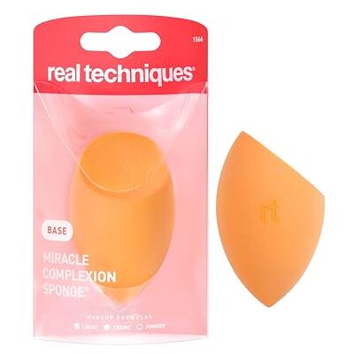 REAL TECHNIQUES Complexion-spons, oranje REAL TECHNIQUES Complexion-spons, oranje