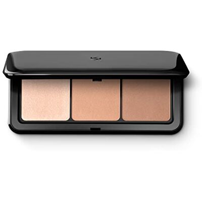 Kiko Milano Contour Obsession-palet 02, palet voor het gezicht met 2 poeders voor het beeldhouwen en 1 highlighter Kiko Milano Contour Obsession-palet 02, palet voor het gezicht met 2 poeders voor het beeldhouwen en 1 highlighter