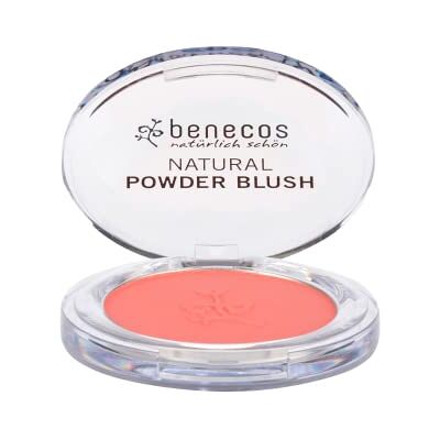 benecos B09118 natuurlijke cosmetica poederblush geperst met biologische ricinusolie sassy zalm,5,5 g (1 pak) benecos B09118 natuurlijke cosmetica poederblush geperst met biologische ricinusolie sassy zalm,5,5 g (1 pak)