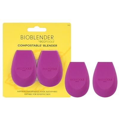 EcoTools Bioblender by Make-up sponzen voor vloeibare make-up, crème, 2 stuks EcoTools Bioblender by Make-up sponzen voor vloeibare make-up, crème, 2 stuks