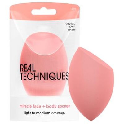 REAL TECHNIQUES Miracle gezichts- en lichaamsspons 1 gezichtsspons + lichaam REAL TECHNIQUES Miracle gezichts- en lichaamsspons 1 gezichtsspons + lichaam