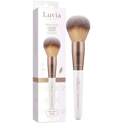 Luvia Cosmetics Luvia 208 Professionele make-upkwast, poederkwast, voor het gezicht, veganistische poederkwast, poederkwast, Elegance Luvia Cosmetics Luvia 208 Professionele make-upkwast, poederkwast, voor het gezicht, veganistische poederkwast, poederkwast, Elegance