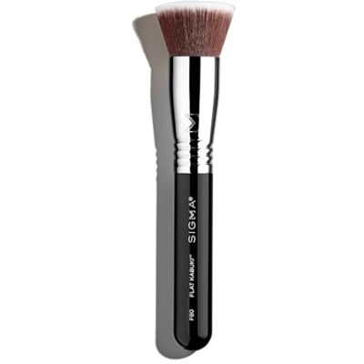 Sigma Beauty F80 Kabuki-kwast met platte bovenkant, make-upkwast voor foundation, poeder, concealer en contour, make-upkwast voor het gezicht, voor het stylen en stompen Sigma Beauty F80 Kabuki-kwast met platte bovenkant, make-upkwast voor foundation, poeder, concealer en contour, make-upkwast voor het gezicht, voor het stylen en stompen