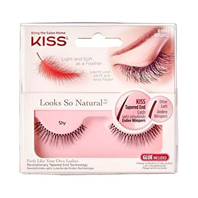 Kiss Look So Natural Collection – paar valse wimpers – bevat wimperlijm Kiss Look So Natural Collection – paar valse wimpers – bevat wimperlijm