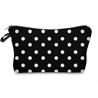 Leuchtbox Modieuze toilettas, make-uptas, waterdicht, originele bedrukte patronen, voor reizen, vakantie en dagelijks gebruik, Bnw Polka Dots, Unisize, toilettas Leuchtbox Modieuze toilettas, make-uptas, waterdicht, originele bedrukte patronen, voor reizen, vakantie en dagelijks gebruik, Bnw Polka Dots, Unisize, toilettas