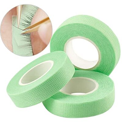 Lunamoon Micropore Wimperband, 6 rollen, wimperverlenging, ademend, wimperstrips voor levering, wimperverlenging, patch, wimperverlenging (groen) Lunamoon Micropore Wimperband, 6 rollen, wimperverlenging, ademend, wimperstrips voor levering, wimperverlenging, patch, wimperverlenging (groen)