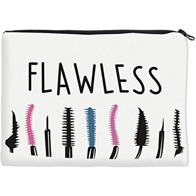 Leuchtbox Kleine toilettas met stijlvolle printmotieven voor handtas, reizen en vakantie, Flawless, Unisize, toilettas Leuchtbox Kleine toilettas met stijlvolle printmotieven voor handtas, reizen en vakantie, Flawless, Unisize, toilettas