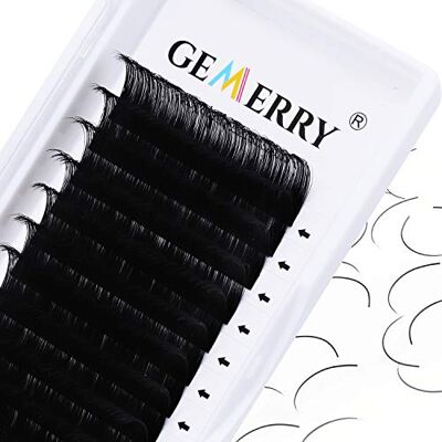 GEMERRY Professionele wimperextensions, 0,05 C-krul, wimpers, 8-14 mm, mix, kunstwimpers, afzonderlijk, One by One, natuurlijke wimperextensions (0,05-c curl-mix 8-14 mm) GEMERRY Professionele wimperextensions, 0,05 C-krul, wimpers, 8-14 mm, mix, kunstwimpers, afzonderlijk, One by One, natuurlijke wimperextensions (0,05-c curl-mix 8-14 mm)
