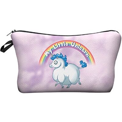 Leuchtbox Modieuze toilettas, make-uptas, waterdicht, originele bedrukte patronen, voor reizen, vakantie en dagelijks gebruik, Roze (Gesmolten Eenhoorn), Toilettas Leuchtbox Modieuze toilettas, make-uptas, waterdicht, originele bedrukte patronen, voor reizen, vakantie en dagelijks gebruik, Roze (Gesmolten Eenhoorn), Toilettas