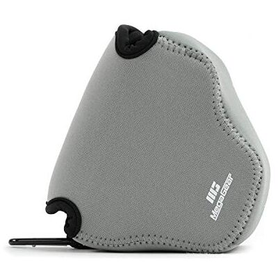 MegaGear Ultralichte neopreen hoes voor Fujifilm X-A7, grijs. MegaGear Ultralichte neopreen hoes voor Fujifilm X-A7, grijs.
