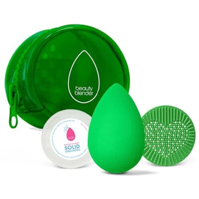 beautyblender Besties BioPure Blend & Cleanse Set Make-upspons en make-up sponsreiniger, professioneel menggebruik, veganistisch en dierproefvrij beautyblender Besties BioPure Blend & Cleanse Set Make-upspons en make-up sponsreiniger, professioneel menggebruik, veganistisch en dierproefvrij