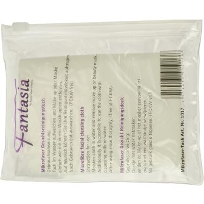 FANTASIA Microfiber make-up remover handdoek, afmetingen: 22 x 22 cm FANTASIA Microfiber make-up remover handdoek, afmetingen: 22 x 22 cm