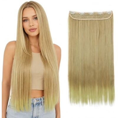 CAISHA PRETTYSHOP Kunsthaar extensies, 70 cm, blond mix, C54a CAISHA PRETTYSHOP Kunsthaar extensies, 70 cm, blond mix, C54a