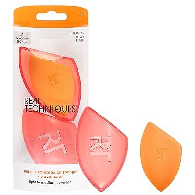 REAL TECHNIQUES Miracle Complexion Sponge + Case REAL TECHNIQUES Miracle Complexion Sponge + Case