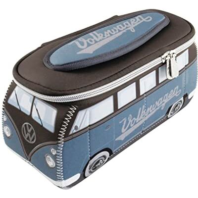 BRISA VW Volkswagen Collection Universele neopreen make-uptas voor make-up, toilet, reizen, design bus T1 (petrol/bruin), petrol/bruin, groot (30 x 14 x 12 cm) BRISA VW Volkswagen Collection Universele neopreen make-uptas voor make-up, toilet, reizen, design bus T1 (petrol/bruin), petrol/bruin, groot (30 x 14 x 12 cm)