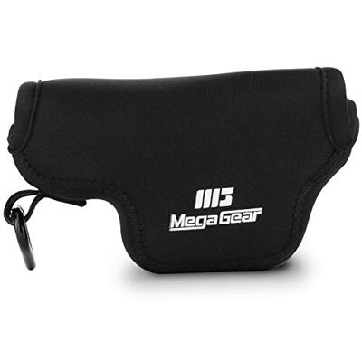 MegaGear MG1579 Ultra Light neopreen hoes compatibel met Leica D-Lux 7, D-Lux (type 109) zwart MegaGear MG1579 Ultra Light neopreen hoes compatibel met Leica D-Lux 7, D-Lux (type 109) zwart