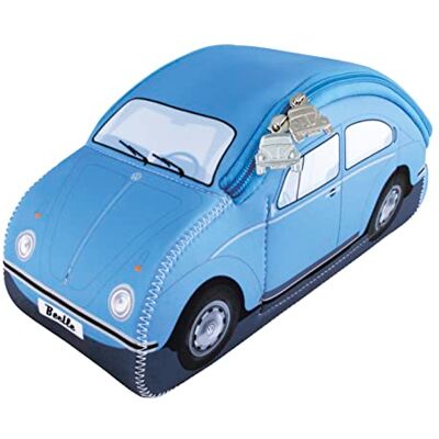BRISA Volkswagen Collection Universele neopreen tas voor make-up, cultuur, reizen, drogisterij, design, lieveheersbeestje, lichtblauw, klein (25 x 10 x 10,5 cm), klein (25,5 x 10 x 10 x 10 cm), BRISA Volkswagen Collection Universele neopreen tas voor make-up, cultuur, reizen, drogisterij, design, lieveheersbeestje, lichtblauw, klein (25 x 10 x 10,5 cm), klein (25,5 x 10 x 10 x 10 cm),
