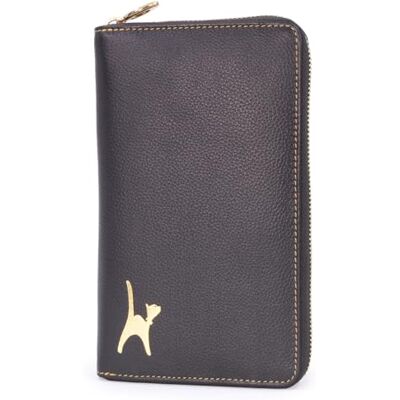 Catwalk Collection Handbags Klein sieradenetui voor op reis – sieradenzakje met ritssluiting voor dames – organizer – PIPPA – zwart Catwalk Collection Handbags Klein sieradenetui voor op reis – sieradenzakje met ritssluiting voor dames – organizer – PIPPA – zwart