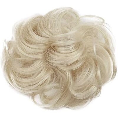 CAISHA Prettyshop pruik, bruid, kapsel, volumineus, krullend, platina blond, G16A CAISHA Prettyshop pruik, bruid, kapsel, volumineus, krullend, platina blond, G16A