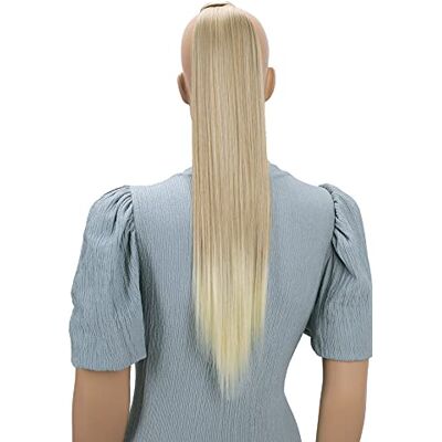 CAISHA HCK10 Haarstukje, recht, 60 cm, gevlochten, met zelfklevende sluiting, aardbeiblond, mix CAISHA HCK10 Haarstukje, recht, 60 cm, gevlochten, met zelfklevende sluiting, aardbeiblond, mix