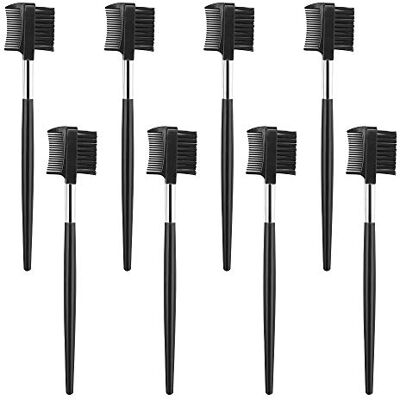 Aipaide Wimper Kam Wenkbrauwborstel 8 Stuks Wimper Kam Nylon Cosmetica Dubbelzijdige Kammen en Borstels voor Wimpers en Wenkbrauwen Wenkbrauwborstel Vrouwen Meisjes Make-up Tool Aipaide Wimper Kam Wenkbrauwborstel 8 Stuks Wimper Kam Nylon Cosmetica Dubbelzijdige Kammen en Borstels voor Wimpers en Wenkbrauwen Wenkbrauwborstel Vrouwen Meisjes Make-up Tool