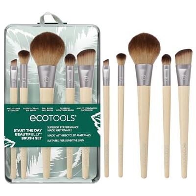 EcoTools Start The Day Beautifully Kit Make-up kwastenset 5 set EcoTools Start The Day Beautifully Kit Make-up kwastenset 5 set