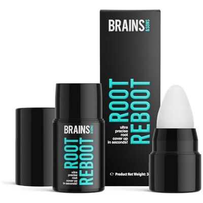 Brains & Son s Haarwortelpoeder, donkere kringen en wit haar, dekking van wit haar, waterdichte make-up, hersenen en geluiden (bruin) Brains & Son s Haarwortelpoeder, donkere kringen en wit haar, dekking van wit haar, waterdichte make-up, hersenen en geluiden (bruin)