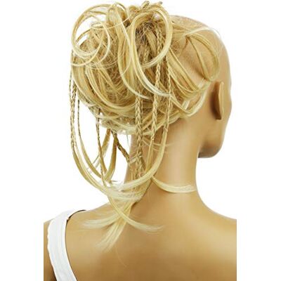 CAISHA PRETTYSHOP XXL haarband opgestoken bruidskapsels volumineus rommelig chignon golvend lichtblond G5D CAISHA PRETTYSHOP XXL haarband opgestoken bruidskapsels volumineus rommelig chignon golvend lichtblond G5D
