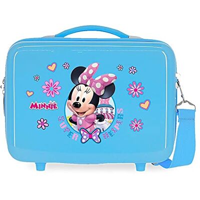 Disney Minnie Super Helpers koffer, blauw, 29 x 21 x 15 cm, make-uptas, Blauw, Cosmetische tas Disney Minnie Super Helpers koffer, blauw, 29 x 21 x 15 cm, make-uptas, Blauw, Cosmetische tas
