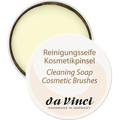 da Vinci Reinigingszeep voor cosmetische borstels en schoonheidsverzorging, 85 g, veganistisch, 1 stuk da Vinci Reinigingszeep voor cosmetische borstels en schoonheidsverzorging, 85 g, veganistisch, 1 stuk