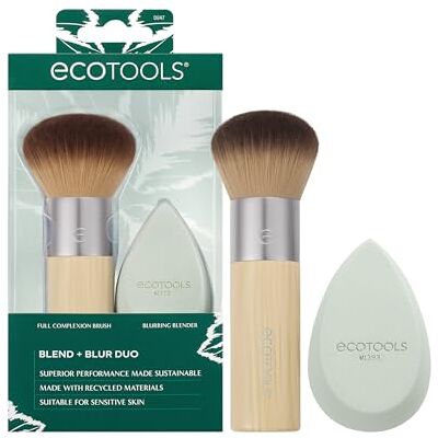 EcoTools Blend + Blur Makeup Brush and Sponge Duo 2 Count EcoTools Blend + Blur Makeup Brush and Sponge Duo 2 Count