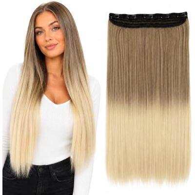 CAISHA PRETTYSHOP C76 Kunsthaar extensies, 60 cm, bruin CAISHA PRETTYSHOP C76 Kunsthaar extensies, 60 cm, bruin