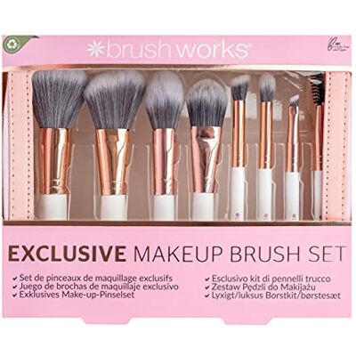 Brushworks Exclusieve make-upkwastenset Brushworks Exclusieve make-upkwastenset