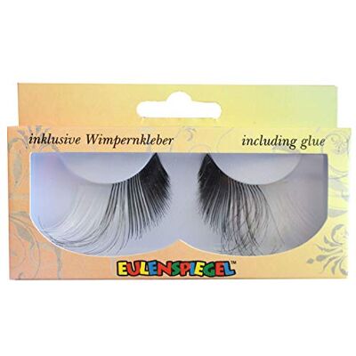 Eulenspiegel Oogwimperset Fun Black and White Eulenspiegel Oogwimperset Fun Black and White