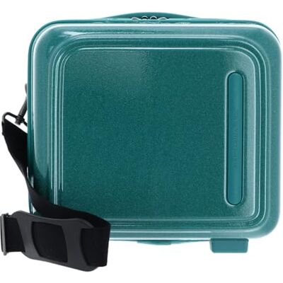 Mandarina Duck LOGODUCK + glitter beautycase, groen glitter, één maat, met logo en pailletten, Groen glitter, Met logo en pailletten Mandarina Duck LOGODUCK + glitter beautycase, groen glitter, één maat, met logo en pailletten, Groen glitter, Met logo en pailletten