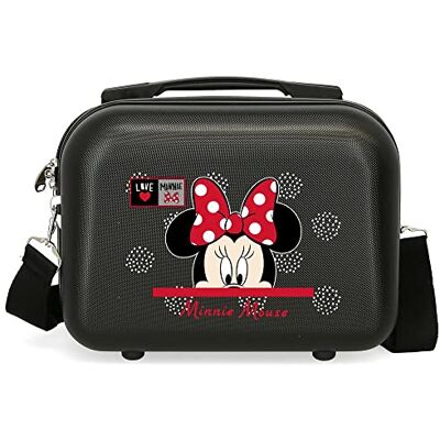 Disney My Pretty Bow cabinekoffer, grijs, 29 x 21 x 15 cm, etui Disney My Pretty Bow cabinekoffer, grijs, 29 x 21 x 15 cm, etui