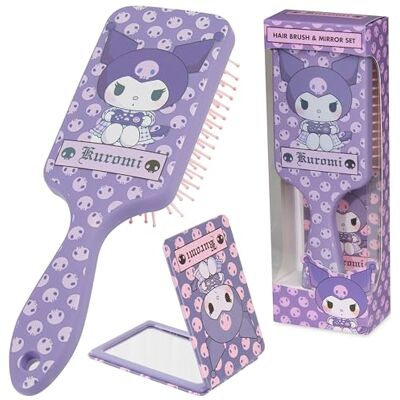 Hello Kitty Demelante haarborstel, haaraccessoires, cadeau voor meisjes en vrouwen (borstel en spiegel ) Hello Kitty Demelante haarborstel, haaraccessoires, cadeau voor meisjes en vrouwen (borstel en spiegel )