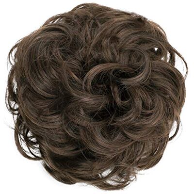 CAISHA Prettyshop G26A haarverlenging, rommelig, knot, bruin CAISHA Prettyshop G26A haarverlenging, rommelig, knot, bruin
