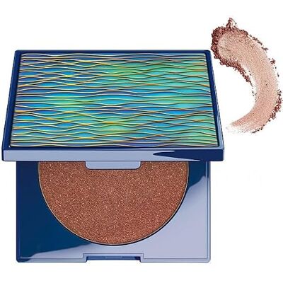 Artdeco Diamond Beauty Powder Alles-in-één highlighterpoeder in navulbare doos Limited Ocean Wave design met diamantglans en frisse glans 7 g Artdeco Diamond Beauty Powder Alles-in-één highlighterpoeder in navulbare doos Limited Ocean Wave design met diamantglans en frisse glans 7 g