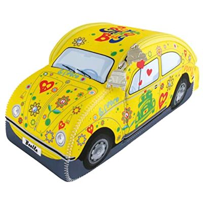 BRISA Volkswagen Collection Universele neopreen tas voor make-up, cultuur, reizen, drogisterij, design, lieveheersbeestje, bloem, klein (25 x 10 x 10,5 cm), klein (25,5 x 10 x 10,5 cm), Bloem, Klein BRISA Volkswagen Collection Universele neopreen tas voor make-up, cultuur, reizen, drogisterij, design, lieveheersbeestje, bloem, klein (25 x 10 x 10,5 cm), klein (25,5 x 10 x 10,5 cm), Bloem, Klein