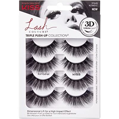 Kiss Lash Couture Triple Push Up Collection wimperset Bombshell Kiss Lash Couture Triple Push Up Collection wimperset Bombshell