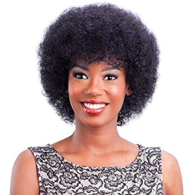 hairyhme Afro-pruik van echt haar voor dames, krullend kort krullend natuurlijk haar voor Afro-Amerikaanse haarvervanging, zachte natuurlijke kleur (15,2 cm, natuurlijke kleur) hairyhme Afro-pruik van echt haar voor dames, krullend kort krullend natuurlijk haar voor Afro-Amerikaanse haarvervanging, zachte natuurlijke kleur (15,2 cm, natuurlijke kleur)