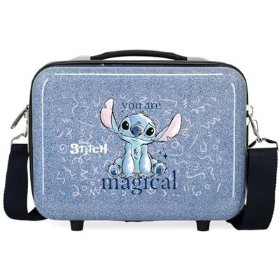 Disney Joumma Stitch, You Are Magical Nececer, aanpasbaar, blauw, 29 x 21 x 15 cm, stijf ABS, 9,14 l, 0,8 kg, blauw, aanpasbare noodzaak, Blauw, Aanpasbaar Disney Joumma Stitch, You Are Magical Nececer, aanpasbaar, blauw, 29 x 21 x 15 cm, stijf ABS, 9,14 l, 0,8 kg, blauw, aanpasbare noodzaak, Blauw, Aanpasbaar