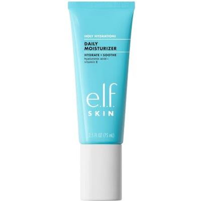 e.l.f. , vochtinbrengende dagcrème, ultra-hydraterende formule, verrijkt met aloë vera, jojoba-olie en sheaboter, 75 ml e.l.f. , vochtinbrengende dagcrème, ultra-hydraterende formule, verrijkt met aloë vera, jojoba-olie en sheaboter, 75 ml